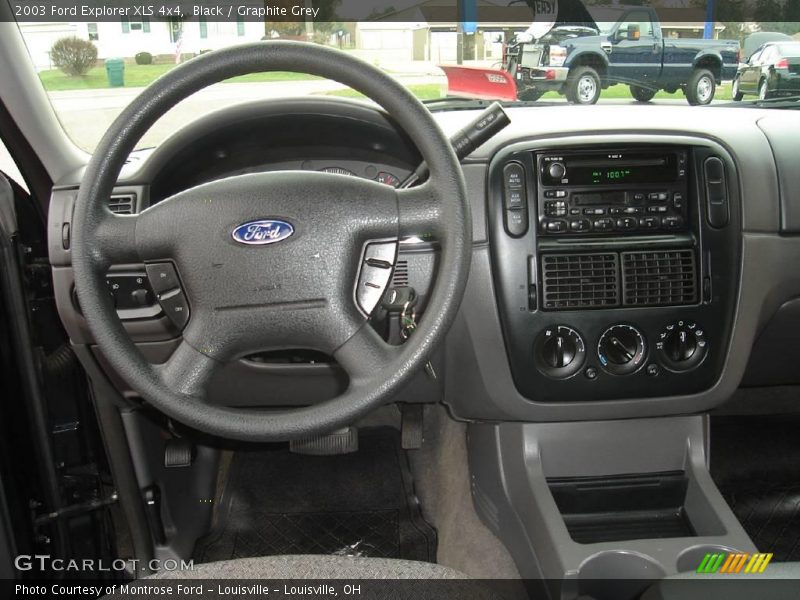 Black / Graphite Grey 2003 Ford Explorer XLS 4x4