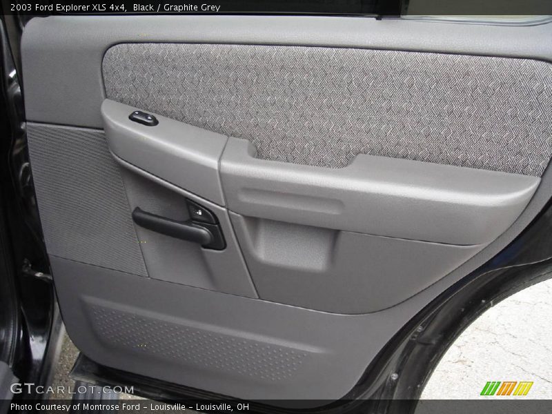 Black / Graphite Grey 2003 Ford Explorer XLS 4x4