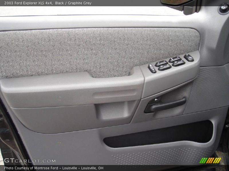 Black / Graphite Grey 2003 Ford Explorer XLS 4x4