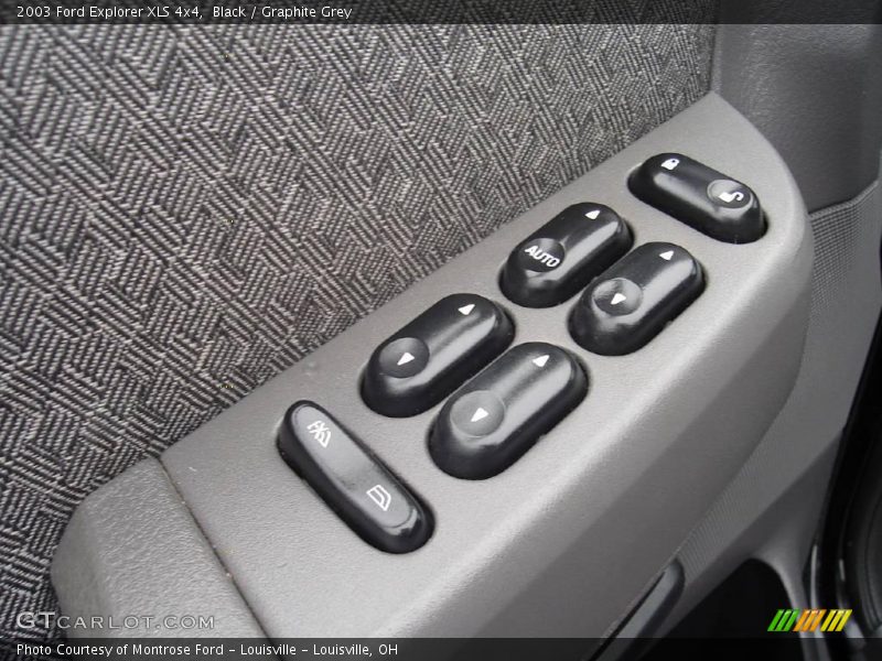 Black / Graphite Grey 2003 Ford Explorer XLS 4x4