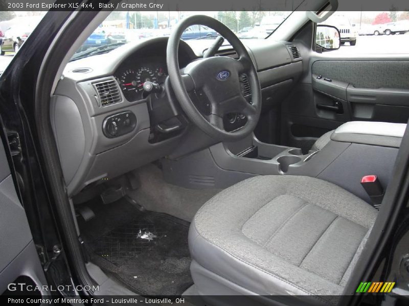 Black / Graphite Grey 2003 Ford Explorer XLS 4x4