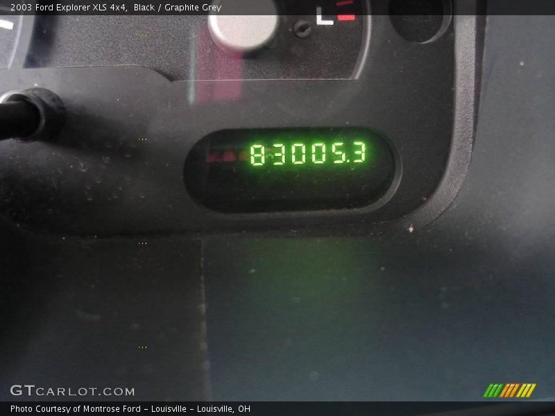 Black / Graphite Grey 2003 Ford Explorer XLS 4x4