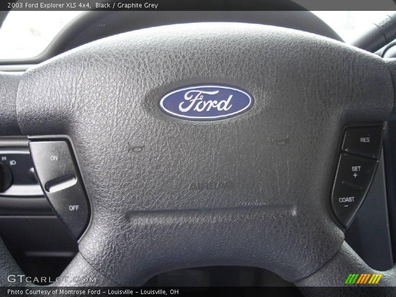 Black / Graphite Grey 2003 Ford Explorer XLS 4x4