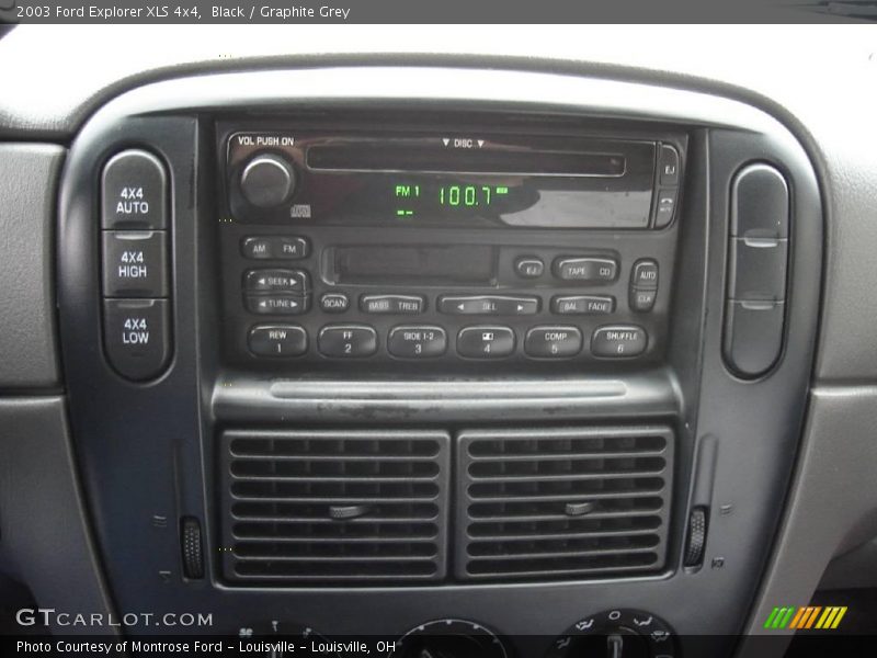 Black / Graphite Grey 2003 Ford Explorer XLS 4x4