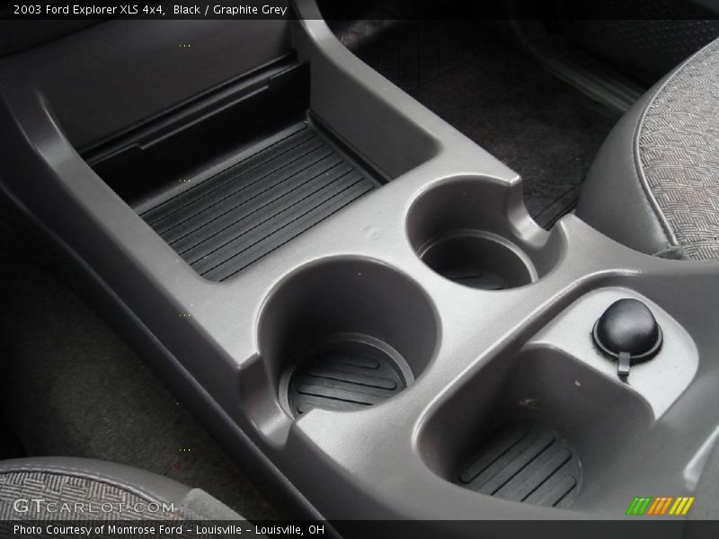 Black / Graphite Grey 2003 Ford Explorer XLS 4x4