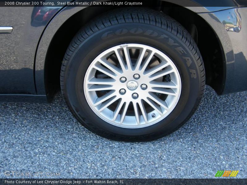 Steel Blue Metallic / Dark Khaki/Light Graystone 2008 Chrysler 300 Touring
