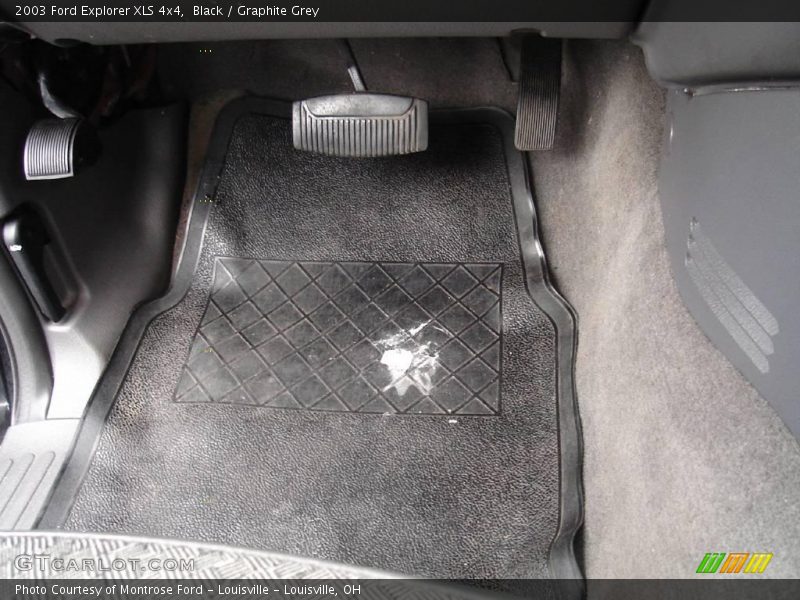 Black / Graphite Grey 2003 Ford Explorer XLS 4x4