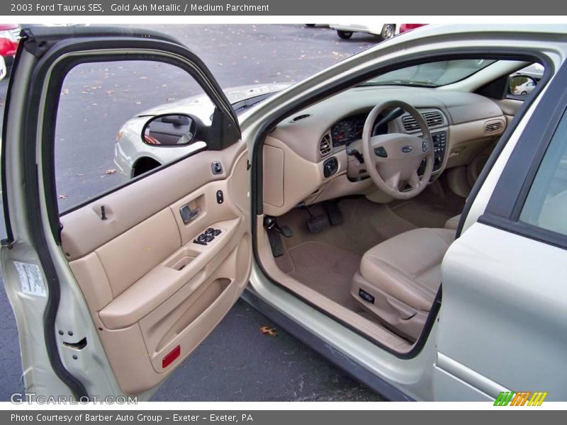 Gold Ash Metallic / Medium Parchment 2003 Ford Taurus SES