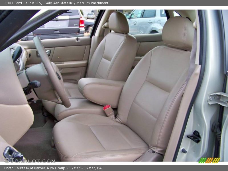 Gold Ash Metallic / Medium Parchment 2003 Ford Taurus SES