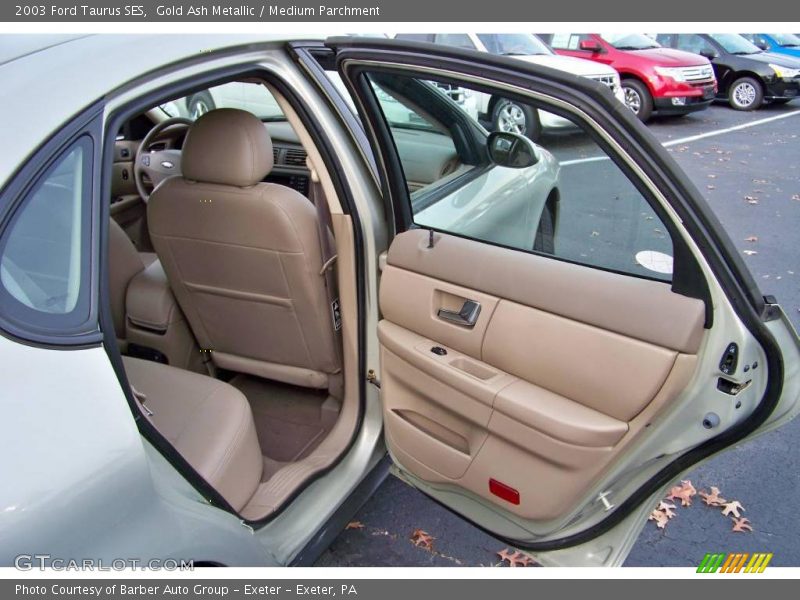 Gold Ash Metallic / Medium Parchment 2003 Ford Taurus SES