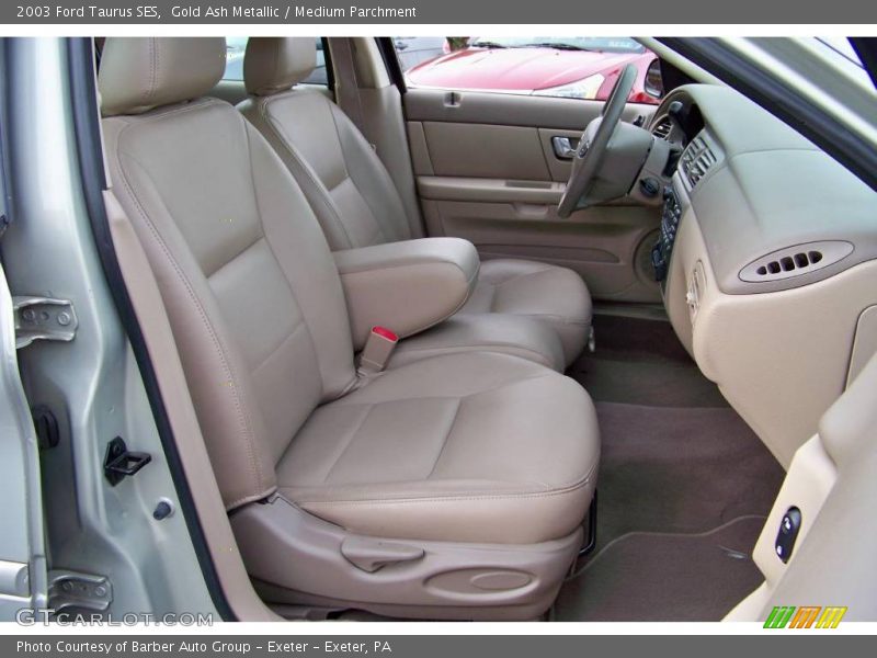 Gold Ash Metallic / Medium Parchment 2003 Ford Taurus SES