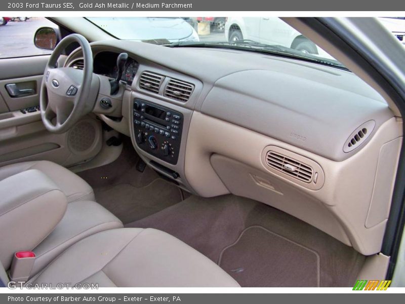 Gold Ash Metallic / Medium Parchment 2003 Ford Taurus SES