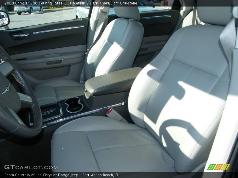 Steel Blue Metallic / Dark Khaki/Light Graystone 2008 Chrysler 300 Touring