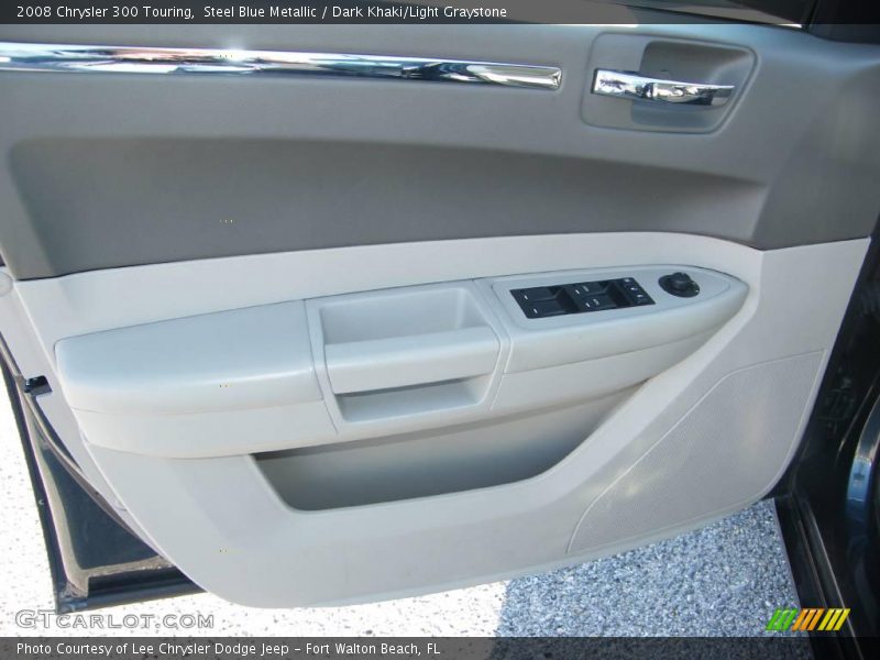 Steel Blue Metallic / Dark Khaki/Light Graystone 2008 Chrysler 300 Touring