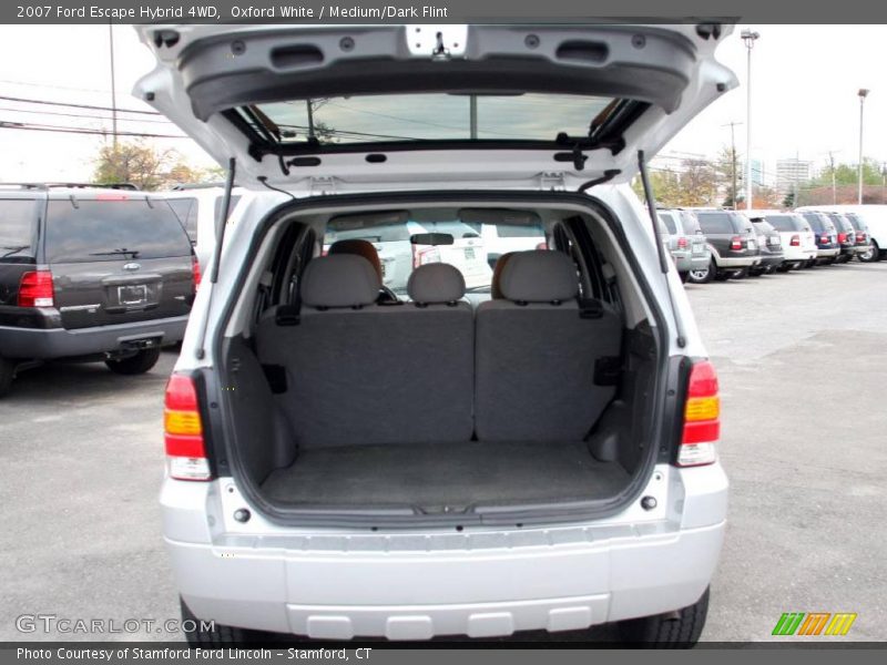 Oxford White / Medium/Dark Flint 2007 Ford Escape Hybrid 4WD