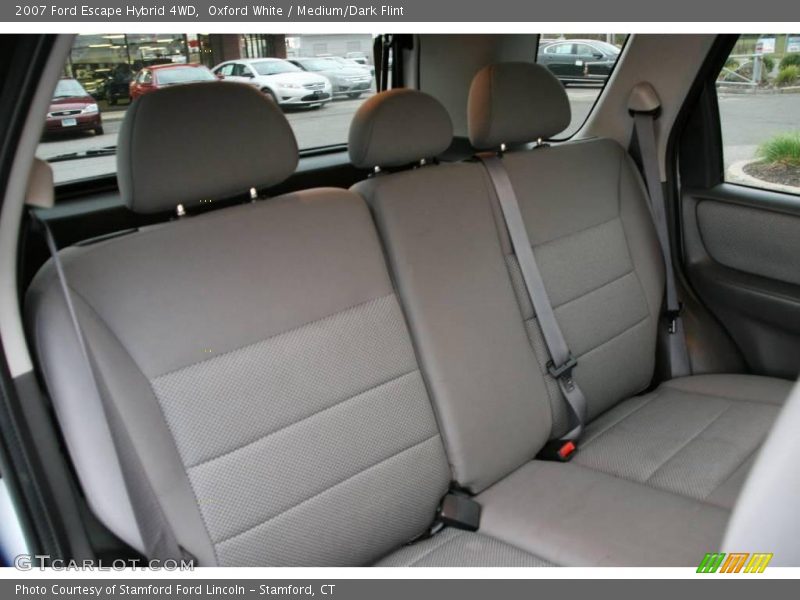 Oxford White / Medium/Dark Flint 2007 Ford Escape Hybrid 4WD