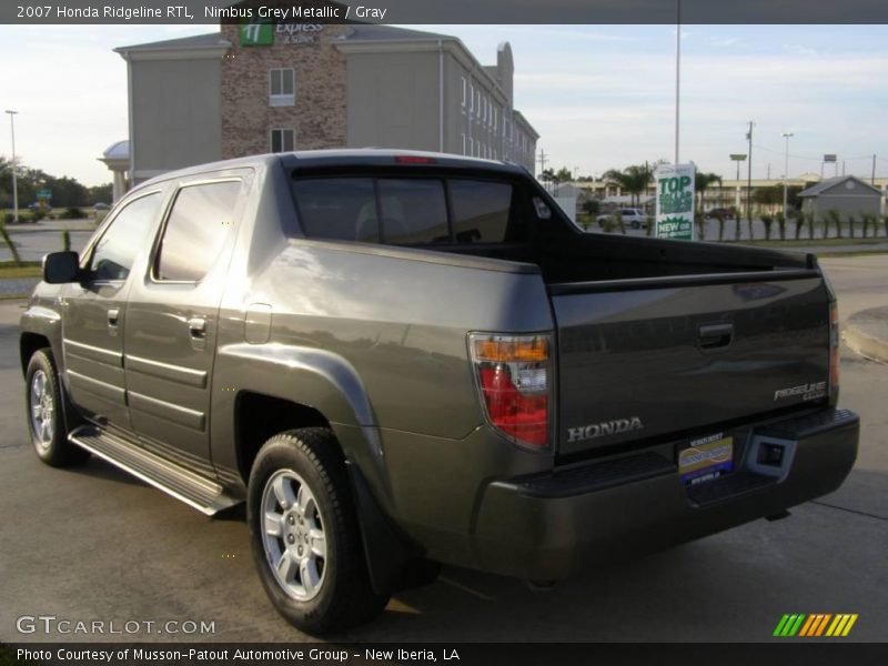 Nimbus Grey Metallic / Gray 2007 Honda Ridgeline RTL