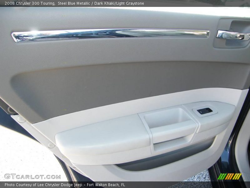 Steel Blue Metallic / Dark Khaki/Light Graystone 2008 Chrysler 300 Touring