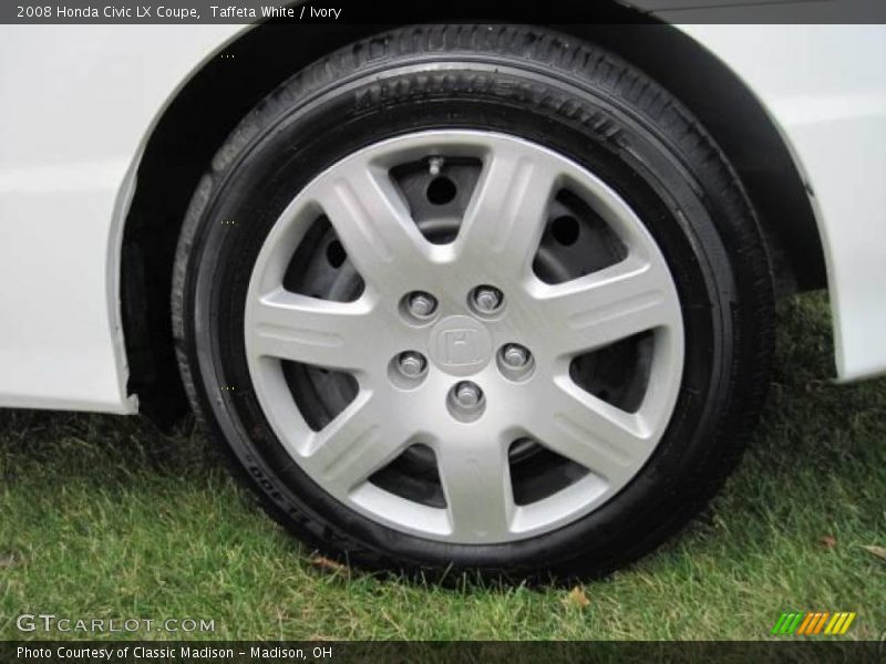 Taffeta White / Ivory 2008 Honda Civic LX Coupe
