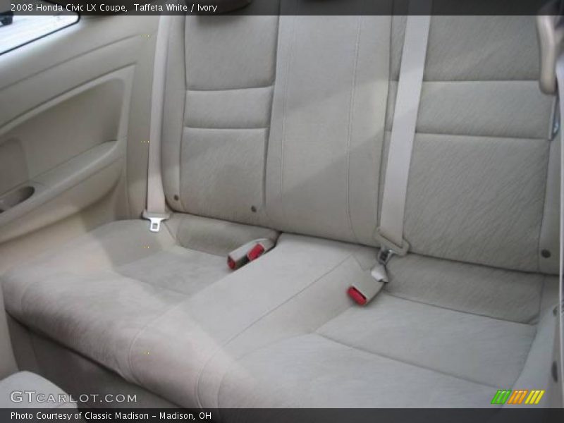 Taffeta White / Ivory 2008 Honda Civic LX Coupe