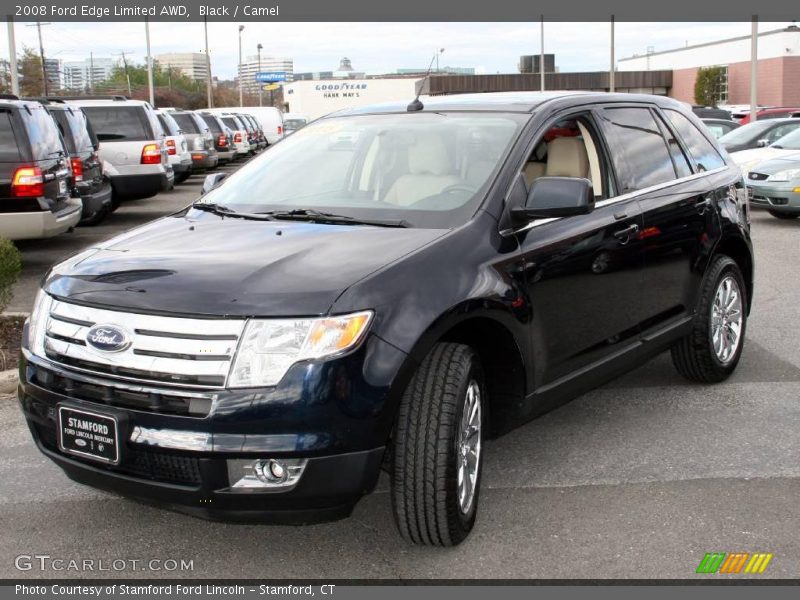 Black / Camel 2008 Ford Edge Limited AWD
