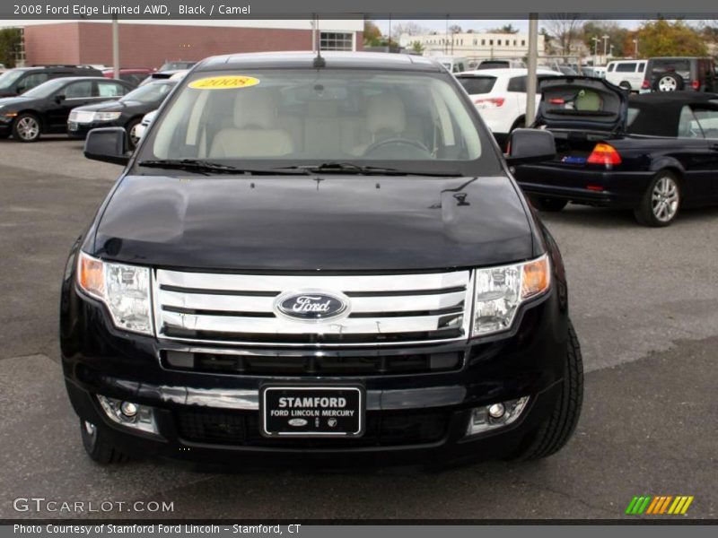 Black / Camel 2008 Ford Edge Limited AWD