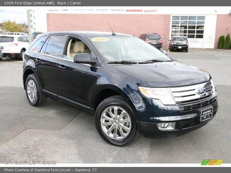 Black / Camel 2008 Ford Edge Limited AWD