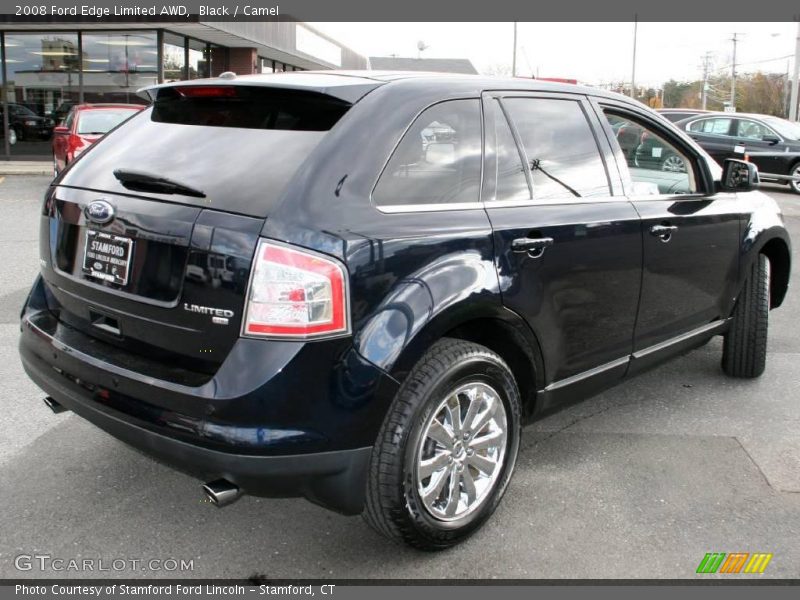 Black / Camel 2008 Ford Edge Limited AWD