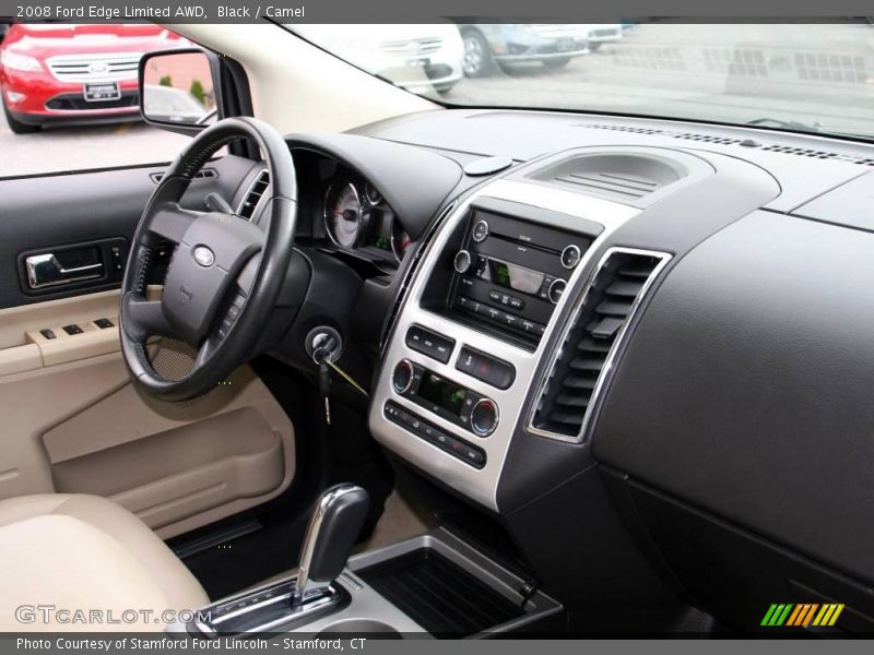 Black / Camel 2008 Ford Edge Limited AWD