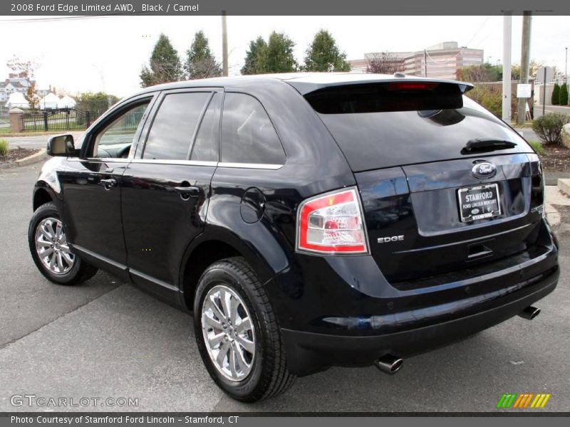 Black / Camel 2008 Ford Edge Limited AWD
