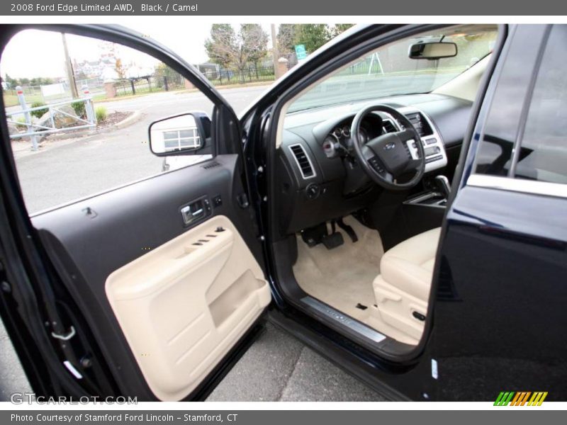 Black / Camel 2008 Ford Edge Limited AWD
