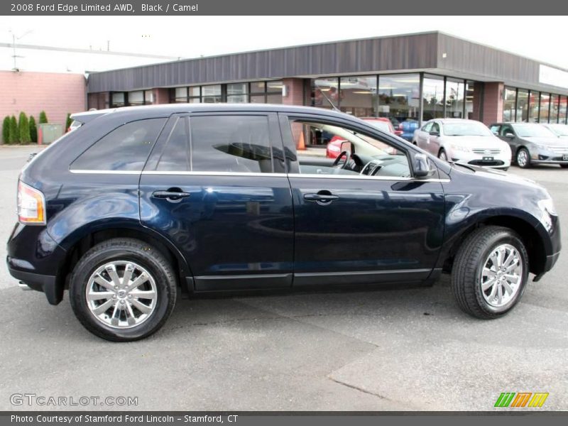 Black / Camel 2008 Ford Edge Limited AWD