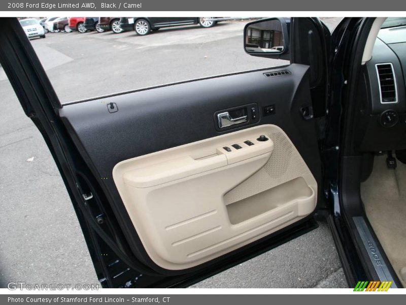 Black / Camel 2008 Ford Edge Limited AWD