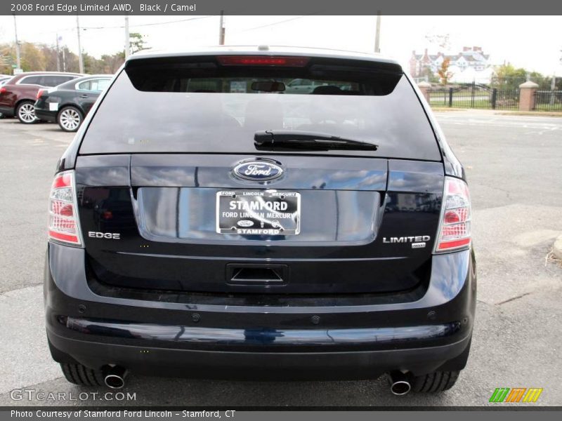 Black / Camel 2008 Ford Edge Limited AWD