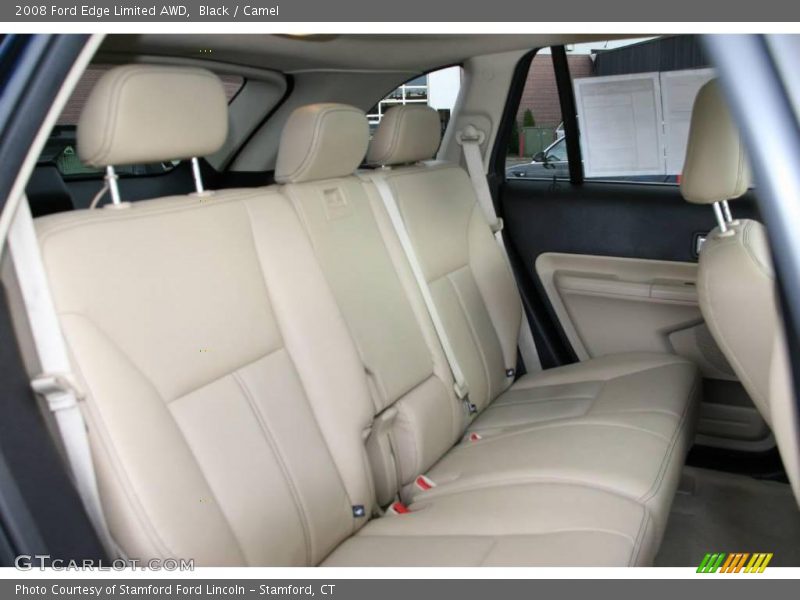 Black / Camel 2008 Ford Edge Limited AWD