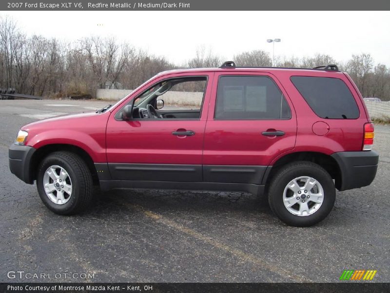 Redfire Metallic / Medium/Dark Flint 2007 Ford Escape XLT V6
