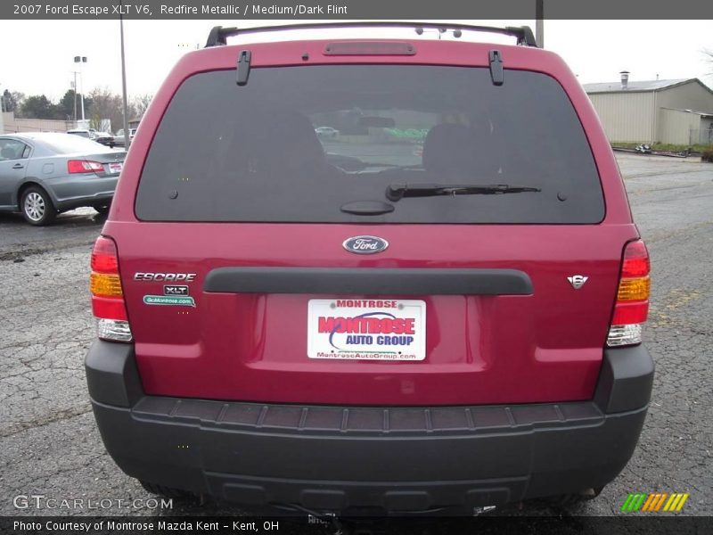 Redfire Metallic / Medium/Dark Flint 2007 Ford Escape XLT V6