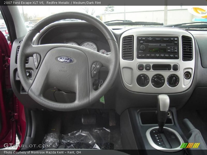 Redfire Metallic / Medium/Dark Flint 2007 Ford Escape XLT V6