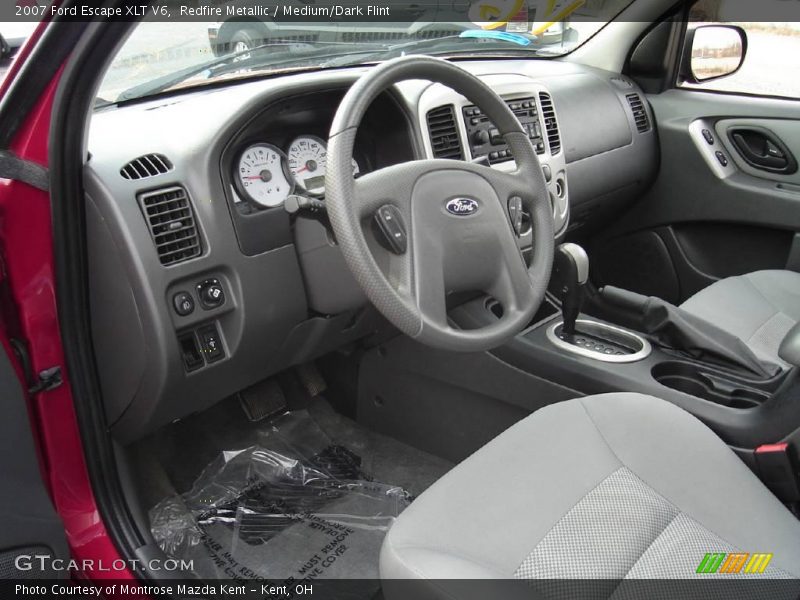 Redfire Metallic / Medium/Dark Flint 2007 Ford Escape XLT V6