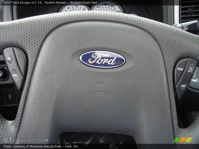 Redfire Metallic / Medium/Dark Flint 2007 Ford Escape XLT V6