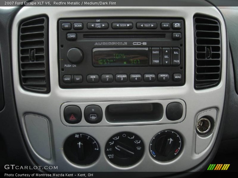 Redfire Metallic / Medium/Dark Flint 2007 Ford Escape XLT V6