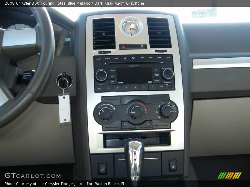 Steel Blue Metallic / Dark Khaki/Light Graystone 2008 Chrysler 300 Touring