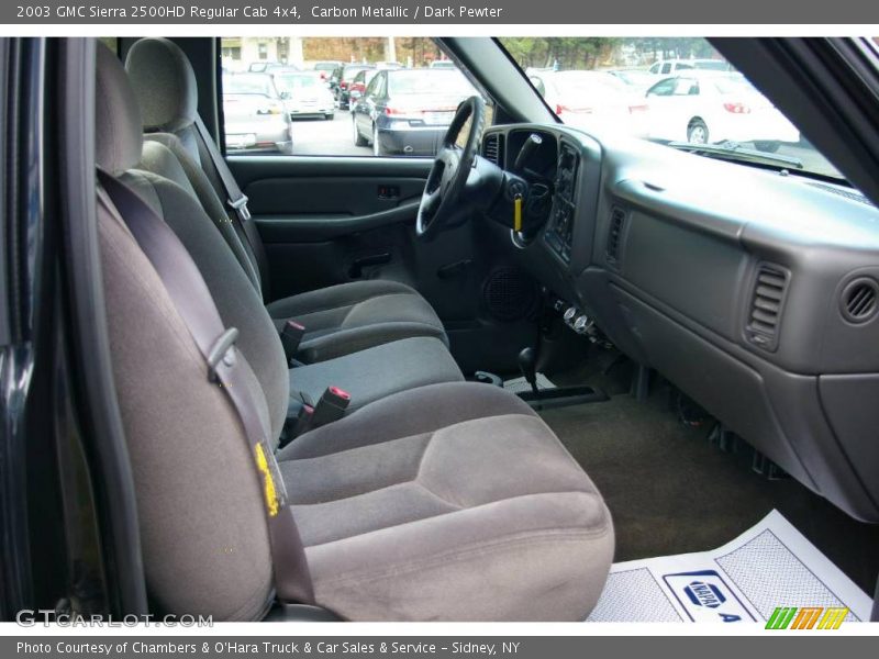 Carbon Metallic / Dark Pewter 2003 GMC Sierra 2500HD Regular Cab 4x4