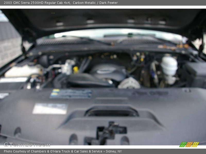 Carbon Metallic / Dark Pewter 2003 GMC Sierra 2500HD Regular Cab 4x4