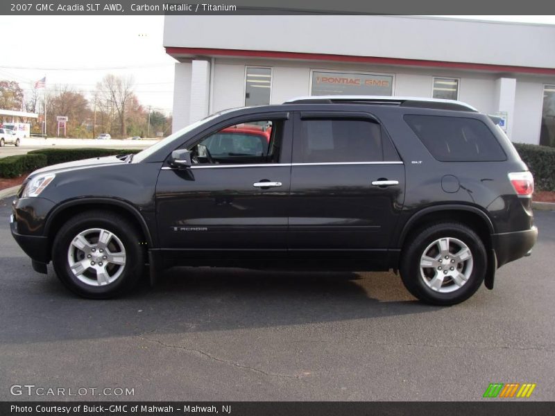 Carbon Metallic / Titanium 2007 GMC Acadia SLT AWD