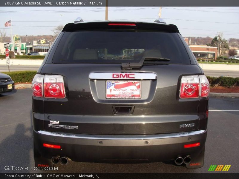 Carbon Metallic / Titanium 2007 GMC Acadia SLT AWD