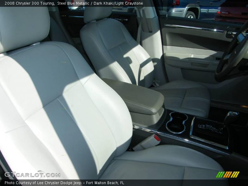 Steel Blue Metallic / Dark Khaki/Light Graystone 2008 Chrysler 300 Touring