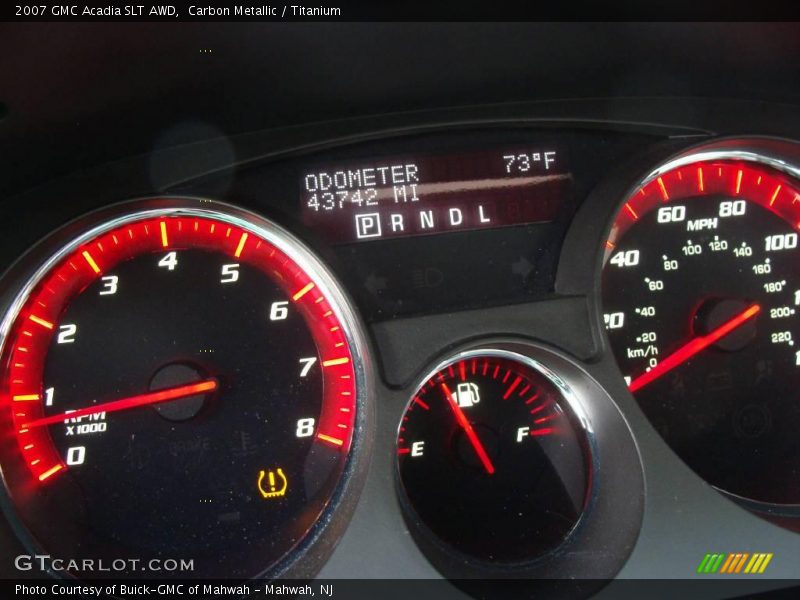 Carbon Metallic / Titanium 2007 GMC Acadia SLT AWD