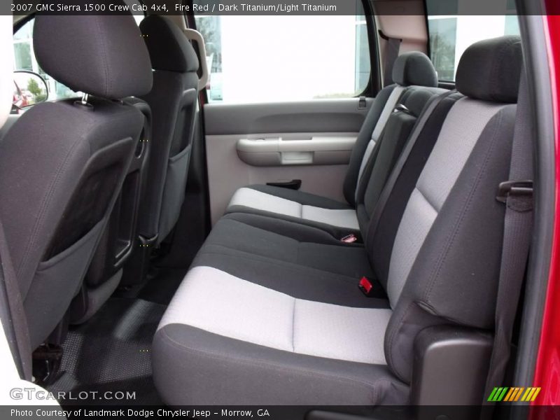 Fire Red / Dark Titanium/Light Titanium 2007 GMC Sierra 1500 Crew Cab 4x4