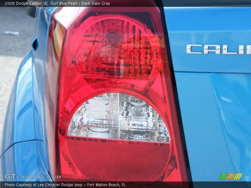 Surf Blue Pearl / Dark Slate Gray 2008 Dodge Caliber SE